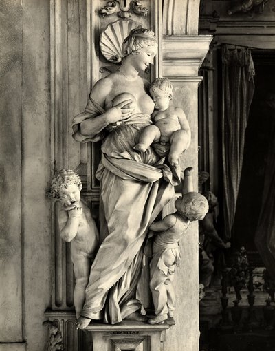 Velgørenhed (gips) af Giacomo Serpotta