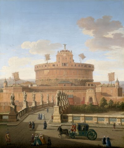 Rom, udsigt over Castel Sant