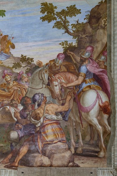 Alexander den Store, der dækker Darius