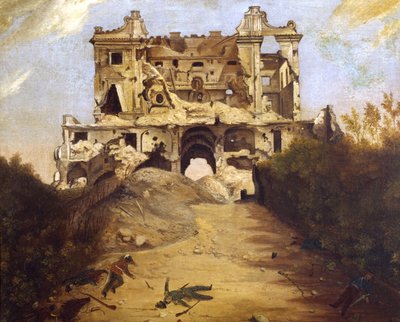 The House of the Four Winds, ca. 1849 (olie på lærred) af Giambattista Bassi