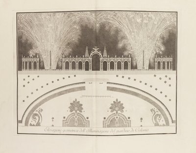 Festival I anledning af Ferdinand, hertug af Parmas ægteskab med ærkehertuginden..., 1769. af Giambattista Bodoni