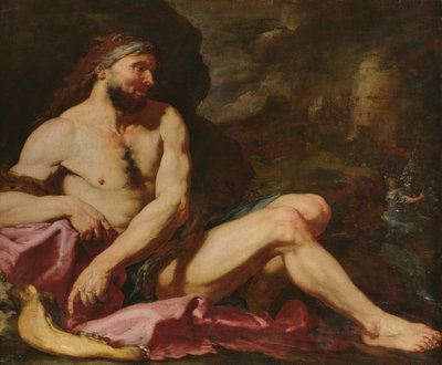 Samson Victorious af Giambattista Langetti
