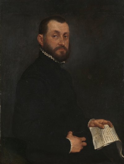 Portræt af en mand af Giambattista Moroni