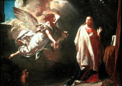 Bebudelsen (olie på lærred) af Giambattista Piazzetta