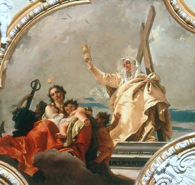 Tro, håb og næstekærlighed, 1744. af Giambattista Tiepolo