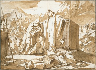 Abrahams og Melkisedeks møde af Giambattista Tiepolo