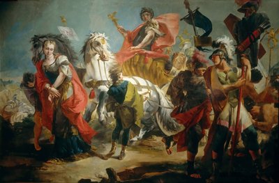 Aurelians triumf. af Giambattista Tiepolo