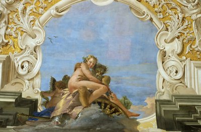 Time bortfører Beauty Pluto Abducting Persephone, ca 1746. af Giambattista Tiepolo