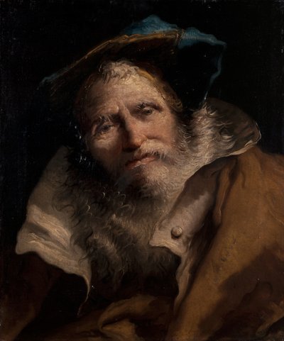 Filosofin muotokuva af Giambattista & Tiepolo Giandomenico (1727 1804) Tiepolo