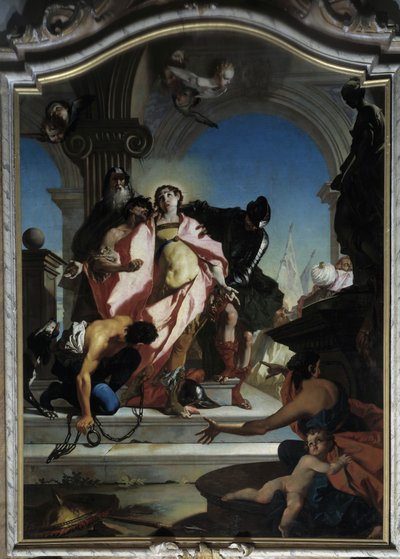 Capture of Saint George (maleri) af Giambettino Cignaroli