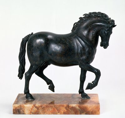 Vandrende hest (bronze) af Giambologna