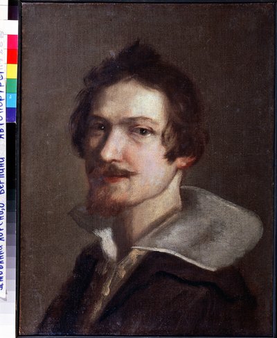 ""Selvportræt"" Maleri af Gianlorenzo Bernini, kendt som Bernini (1598-1680) omkring 1630 Serpukhov, Statens Museum for Historie og Kunst af Gian Lorenzo Bernini