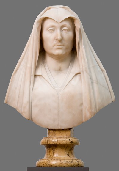 Buste af Camilla Barbadori. Mor til pave Urban VIII Barberini af Gian Lorenzo Bernini