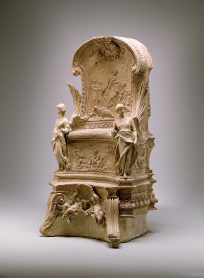 St. Peters stol, 1658 (terracotta) af Gian Lorenzo Bernini
