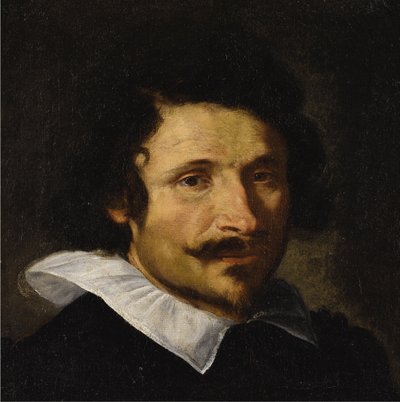 Portræt af Pietro da Cortona 1596-1669, ca. 1625-1630. af Gian Lorenzo Bernini