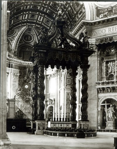 Baldacchinoen af Gian Lorenzo Bernini