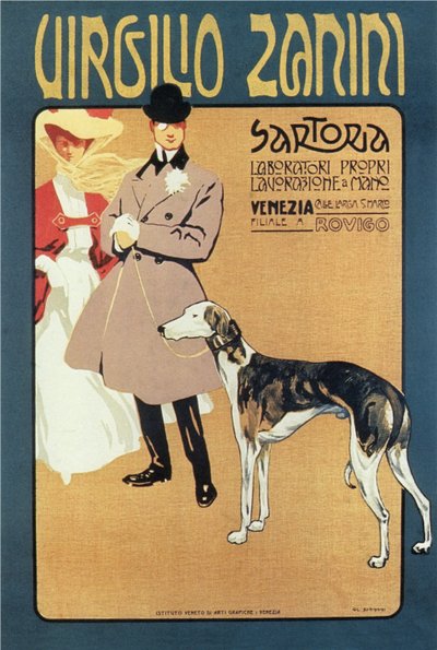 Virgilio Zanini Skrædderi, 1900 af Gian Luciano Sormani