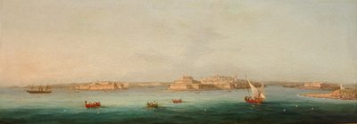 Grand Harbour, Malta, 1869 af Giancinto Gianni