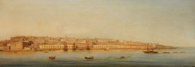 Grand Harbour, Valletta, 1869 af Giancinto Gianni