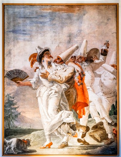 De elskendes punch af Giandomenico (1727-1804) Tiepolo