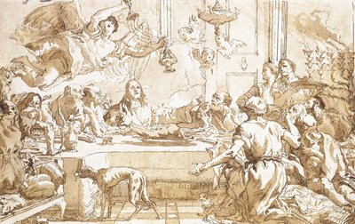 Den sidste nadver, af Giovanni Domenico Tiepolo