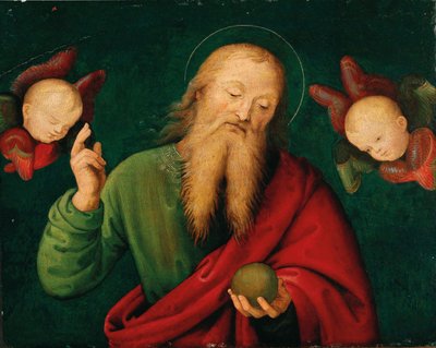 Gud Fader med engle, ca. 1510. af Giannicola di Paolo