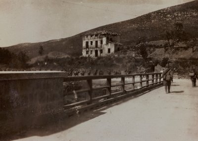Album "Pictures of War II": Italienske soldater i Val Chiusone til Podsenica, 09/1917 (s/h foto) af Gigliucci Gigliucci
