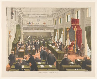 Repræsentanternes Hus for Generalstaterne, Haag af Gijsbertus Jan Sijthoff