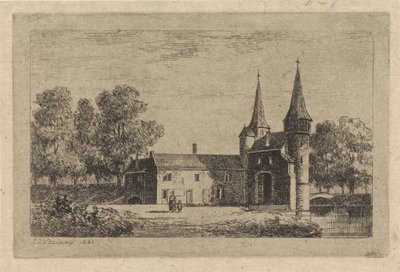 Østporten i Delft af Gijsbertus Johannes Verspuy