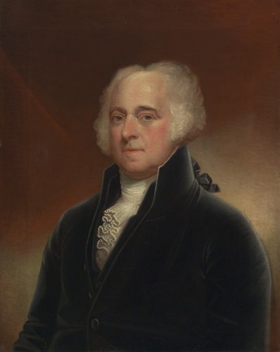 John Adams (1735-1826), ca. 1815 (olie på lærred) af Gilbert (after) Stuart