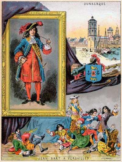 Jean Bart, fransk flådekommandant og kaper, 1898 af Gilbert