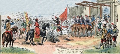 Belejring af La Rochelle - Frankrigs historie: Kong Ludvig XIIIs (1601-1643) og kardinal de Richelieu (Armand Jean du Plessis) besættelse af Gilbert Gilbert