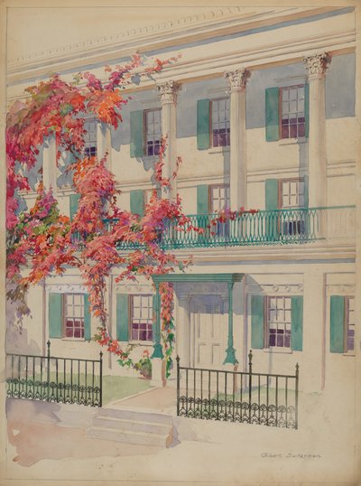 Kolonnade, ca. 1936. af Gilbert Sackerman