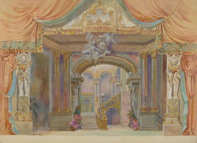 Scenesæt, ca. 1938. af Gilbert Sackerman