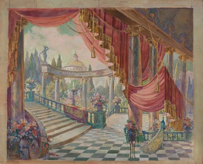Scenesæt, ca. 1939. af Gilbert Sackerman
