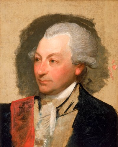 Kaptajn Sir John Jervis (1735-1823), ca. 1782-87 (olie på lærred) af Gilbert Stuart