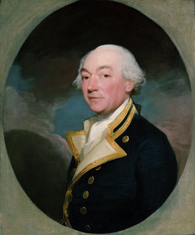 Kaptajn William Locker (1731-1800), ca. 1785 (olie på lærred) af Gilbert Stuart