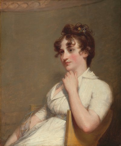 Eleanor Parke Custis Lewis (Mrs. Lawrence Lewis) af Gilbert Stuart