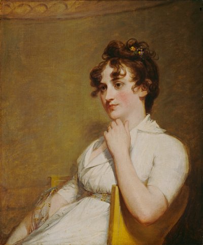 Eleanor Parke Custis Lewis Mrs. Lawrence Lewis, 1804. af Gilbert Stuart
