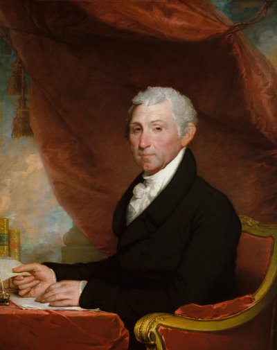 James Monroe, ca. 1820-22. af Gilbert Stuart
