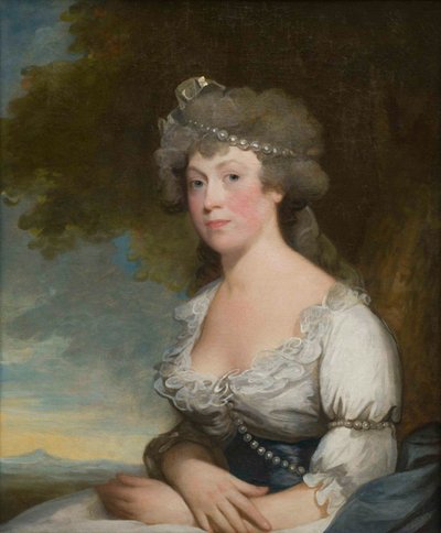 Portræt af Mrs. James Arden, 1794. af Gilbert Stuart