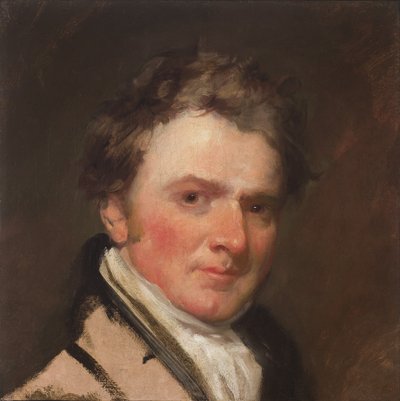Portræt af en gentleman, ca. 1810 (olie på lærred) af Gilbert Stuart
