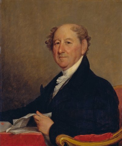 Portræt af Rufus King (1755-1827) af Gilbert Stuart