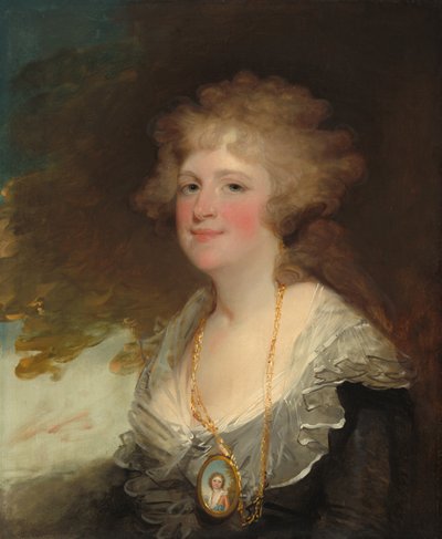 Sarah Shippen Lea Fru Thomas Lea, ca. 1798. af Gilbert Stuart