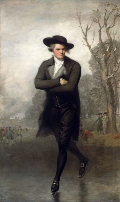 Skøjteløberen (portræt af William Grant) af Gilbert Stuart