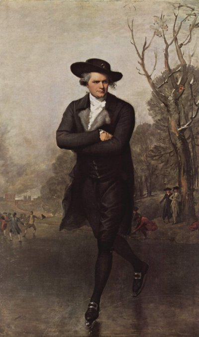 Skøjteløberen (portræt af William Grant) af Gilbert Stuart