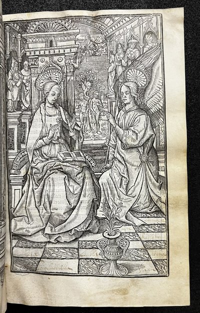 Timebog, brug af Rom (Heures a lusaige de Romme) af Gilles Hardouyn