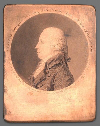 Portræt af Anthony Fred. Røve. Evert baron van Haersolte af Gilles Louis Chrétien