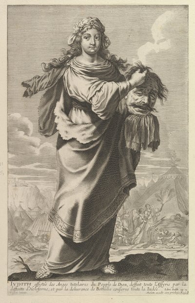 Judith, 1647. Skaber: Gilles Rousselet, Abraham Bosse. af Gilles Rousselet and Abraham Bosse
