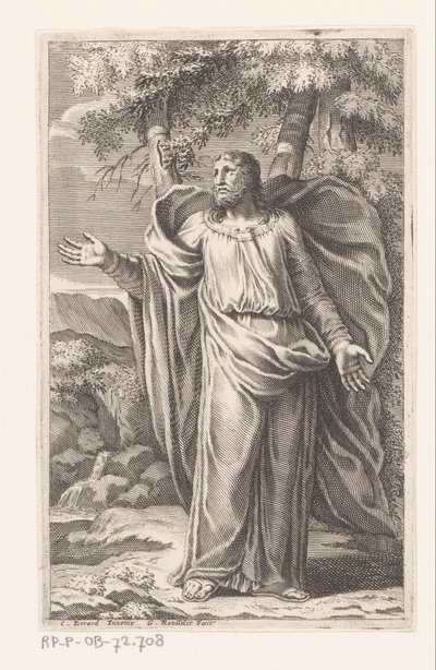 Kristus i ørkenen af Gilles Rousselet